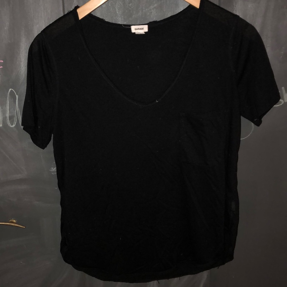Scoop frocket T-shirt